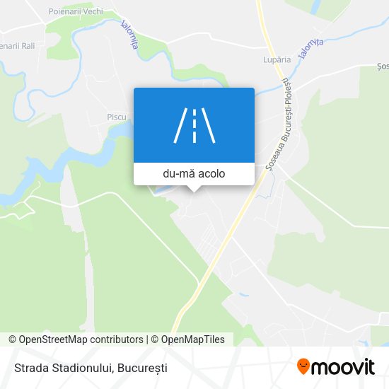 Hartă Strada Stadionului