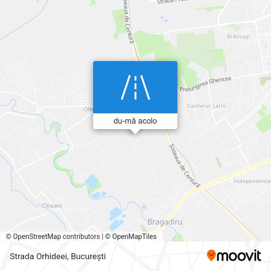 Hartă Strada Orhideei