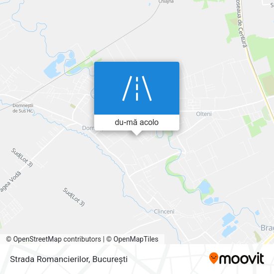 Hartă Strada Romancierilor