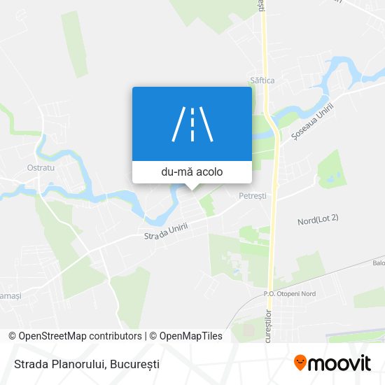 Hartă Strada Planorului