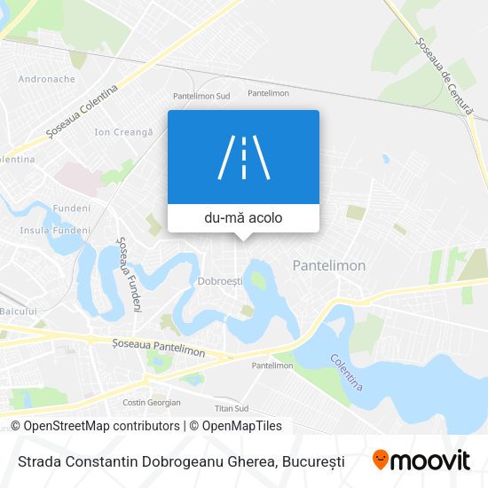 Hartă Strada Constantin Dobrogeanu Gherea