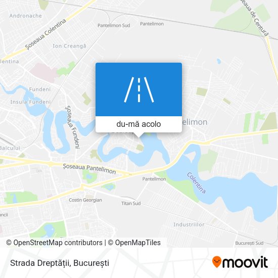 Hartă Strada Dreptății
