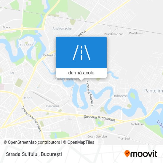 Hartă Strada Sulfului