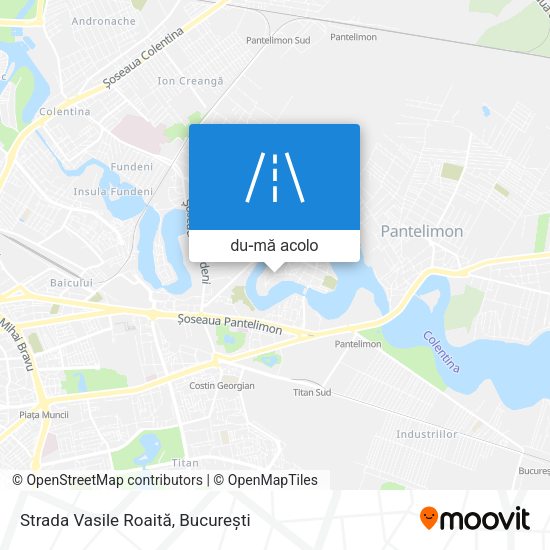 Hartă Strada Vasile Roaită