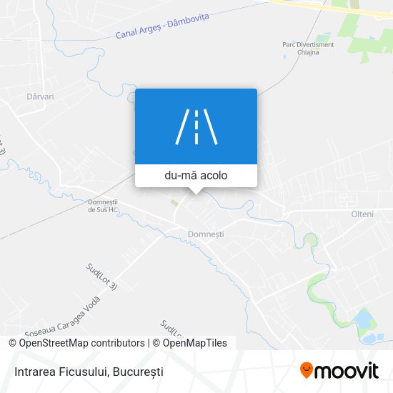 Hartă Intrarea Ficusului