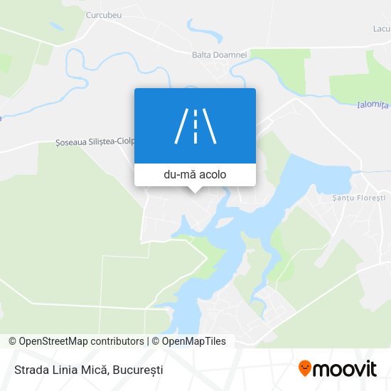 Hartă Strada Linia Mică