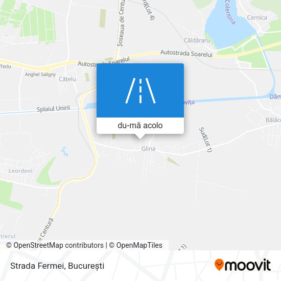 Hartă Strada Fermei