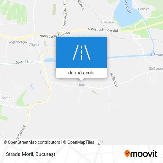 Hartă Strada Morii