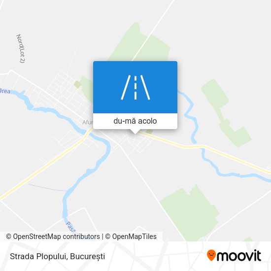 Hartă Strada Plopului