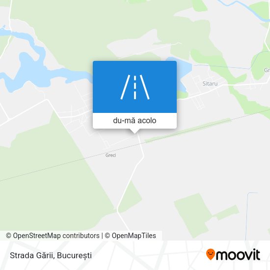Hartă Strada Gării