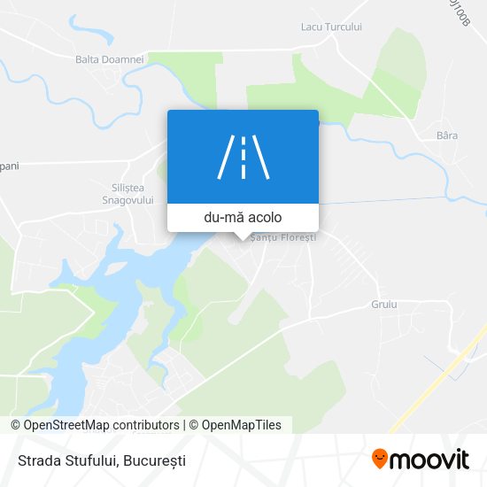 Hartă Strada Stufului