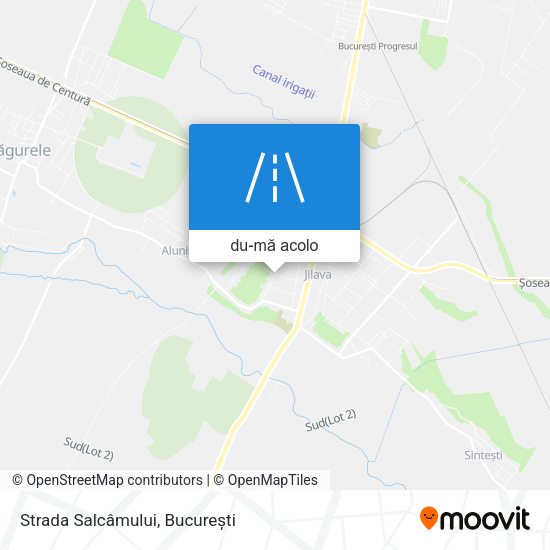 Hartă Strada Salcâmului