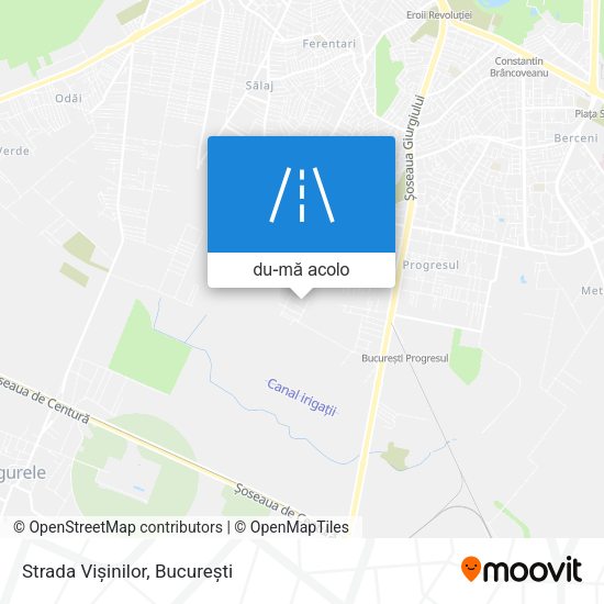 Hartă Strada Vișinilor
