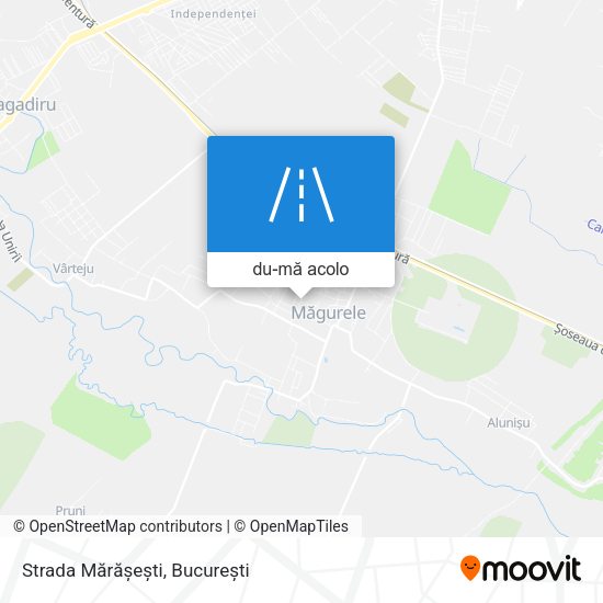 Hartă Strada Mărășești