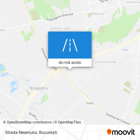 Hartă Strada Neamului