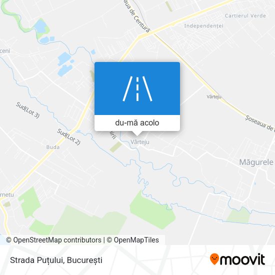 Hartă Strada Puțului