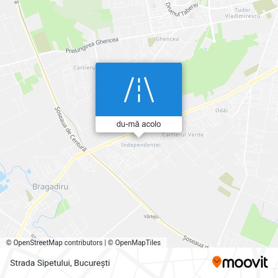 Hartă Strada Sipetului