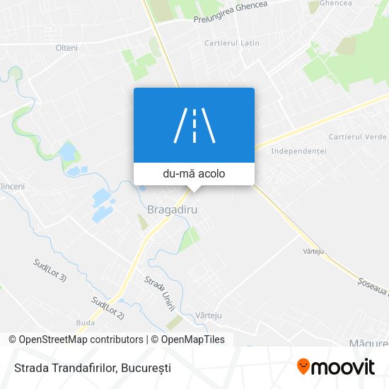 Hartă Strada Trandafirilor