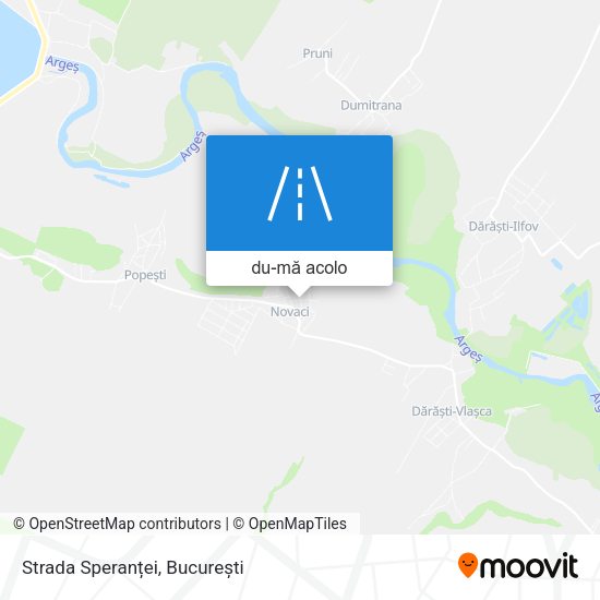 Hartă Strada Speranței