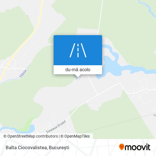 Hartă Balta Ciocovalistea