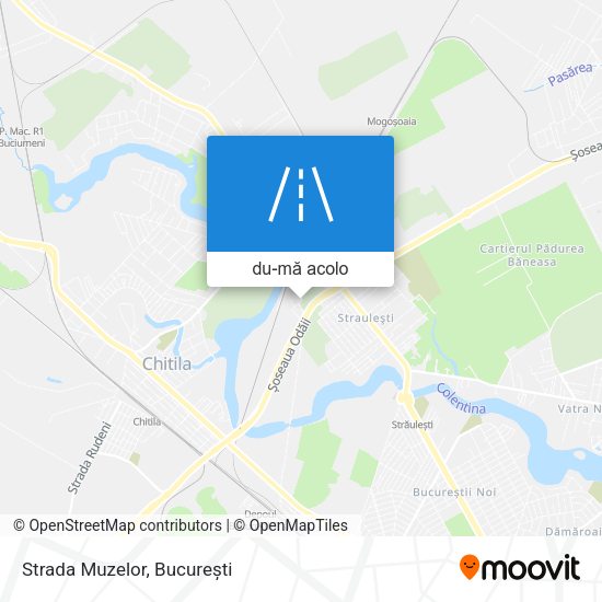 Hartă Strada Muzelor