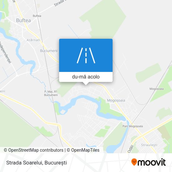 Hartă Strada Soarelui