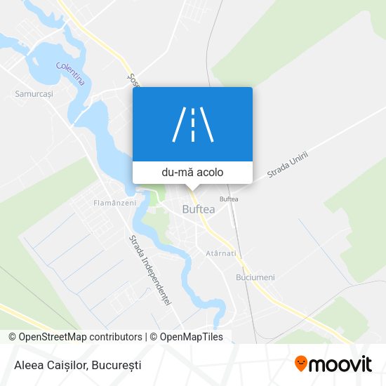 Hartă Aleea Caișilor