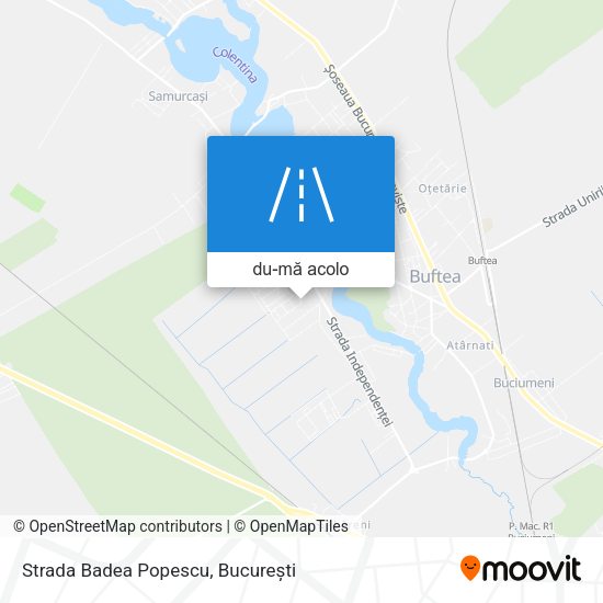 Hartă Strada Badea Popescu