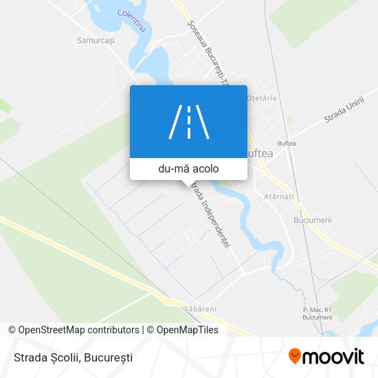Hartă Strada Școlii