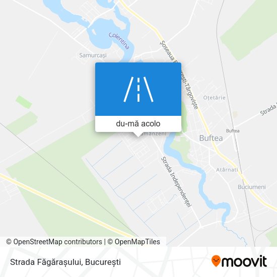 Hartă Strada Făgărașului