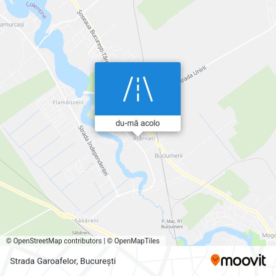 Hartă Strada Garoafelor