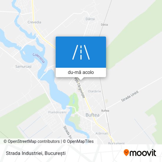 Hartă Strada Industriei