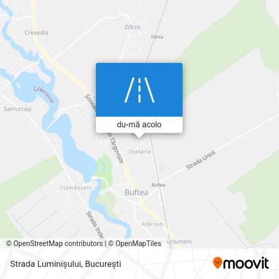 Hartă Strada Luminișului