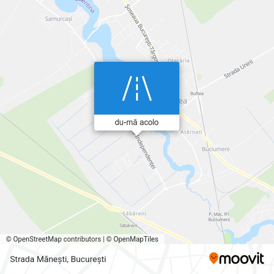 Hartă Strada Mănești