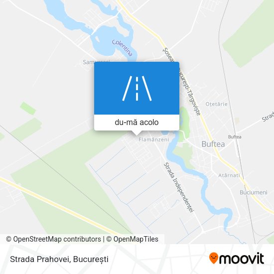 Hartă Strada Prahovei
