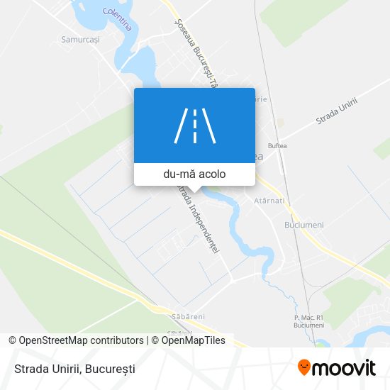 Hartă Strada Unirii