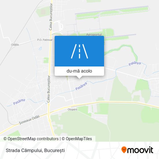 Hartă Strada Câmpului