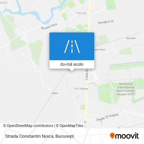 Hartă Strada Constantin Noica