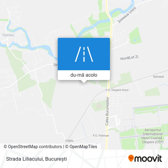 Hartă Strada Liliacului