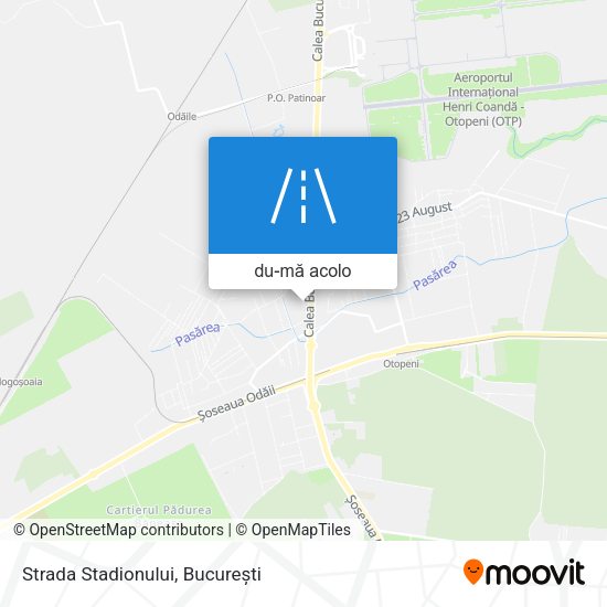 Hartă Strada Stadionului