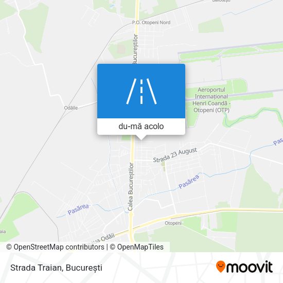 Hartă Strada Traian