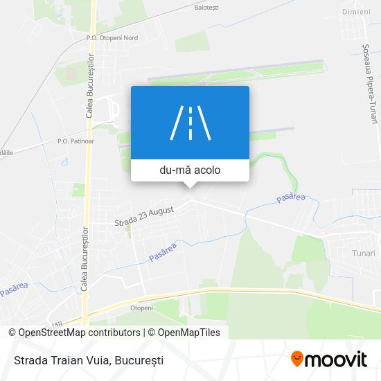 Hartă Strada Traian Vuia