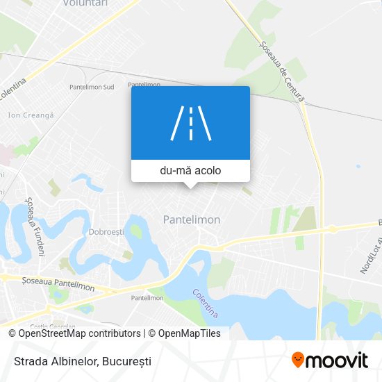 Hartă Strada Albinelor