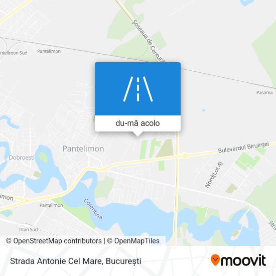 Hartă Strada Antonie Cel Mare