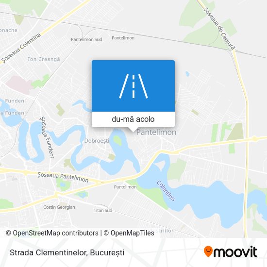 Hartă Strada Clementinelor