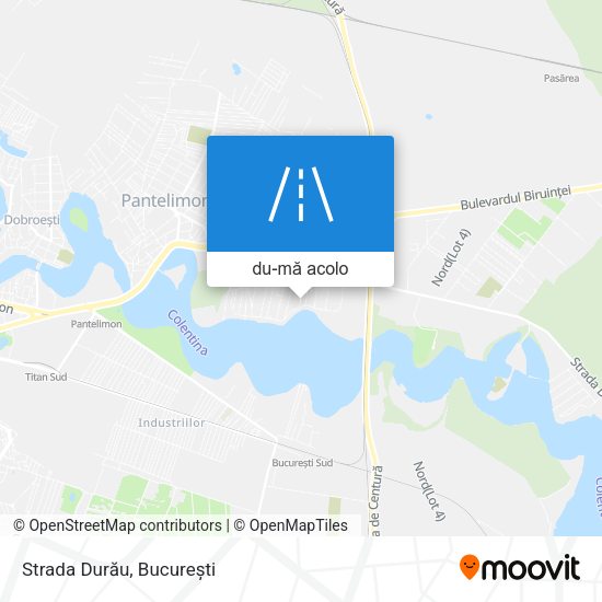Hartă Strada Durău