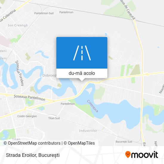 Hartă Strada Eroilor