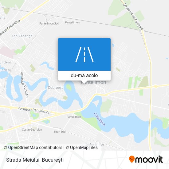 Hartă Strada Meiului
