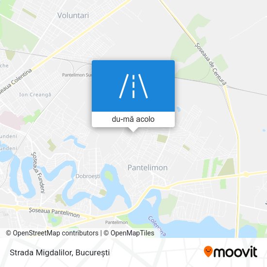 Hartă Strada Migdalilor