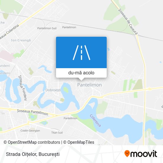 Hartă Strada Oițelor